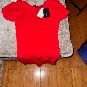 Zara Vibrant Red dress
